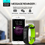 New Smartband Bluetooth Fitness Bracelet with Blood Pressure Heart Rate Monitor for Android IOS Phone - RAPBLUE