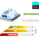 New Smartband Bluetooth Fitness Bracelet with Blood Pressure Heart Rate Monitor for Android IOS Phone - RAPBLUE