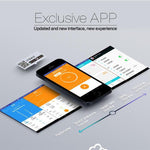 New Smartband Bluetooth Fitness Bracelet with Blood Pressure Heart Rate Monitor for Android IOS Phone - RAPBLUE