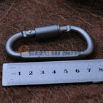 5pcs Outdoor Camping Equipment Aluminum Carabiner - RAPBLUE