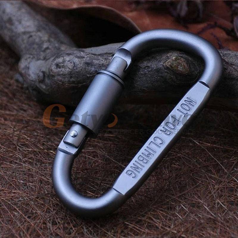 5pcs Outdoor Camping Equipment Aluminum Carabiner - RAPBLUE