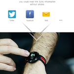 New Bluetooth Heart Rate Smart Wristband with Blood Pressure Monitor Fitness Tracker - RAPBLUE