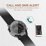 New IP67 Waterproof Smartwatch Support Call and SMS Alert & Sports Activities Tracker Wristwatch for IOS Android Phones - RAPBLUE