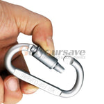 5pcs Outdoor Camping Equipment Aluminum Carabiner - RAPBLUE