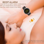 New Smart Sports Bluetooth Water-Resistant Watch with Call Notification Remote Control Alarm Clock - RAPBLUE