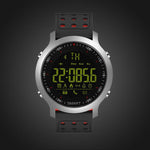 New Smart Sports Bluetooth Water-Resistant Watch with Call Notification Remote Control Alarm Clock - RAPBLUE