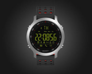 New Smart Sports Bluetooth Water-Resistant Watch with Call Notification Remote Control Alarm Clock - RAPBLUE