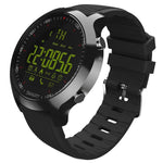 New Smart Sports Bluetooth Water-Resistant Watch with Call Notification Remote Control Alarm Clock - RAPBLUE