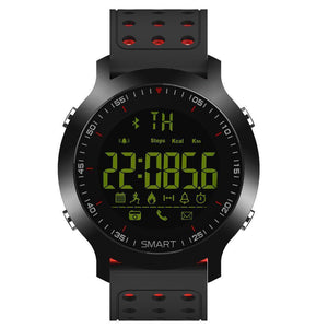 New Smart Sports Bluetooth Water-Resistant Watch with Call Notification Remote Control Alarm Clock - RAPBLUE