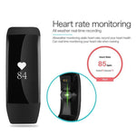 New Time Owner Smart Heart Rate Monitor Fitness Bluetooth Tracker Smart Bracelet Activity Tracker for iOS Android Smart Wristband - RAPBLUE