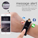 New Time Owner Smart Heart Rate Monitor Fitness Bluetooth Tracker Smart Bracelet Activity Tracker for iOS Android Smart Wristband - RAPBLUE