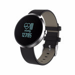 New Blood Pressure Round Bluetooth Fitness Wrist Watch with Sleep Blood Pressure and Heart Rate Tracker - RAPBLUE