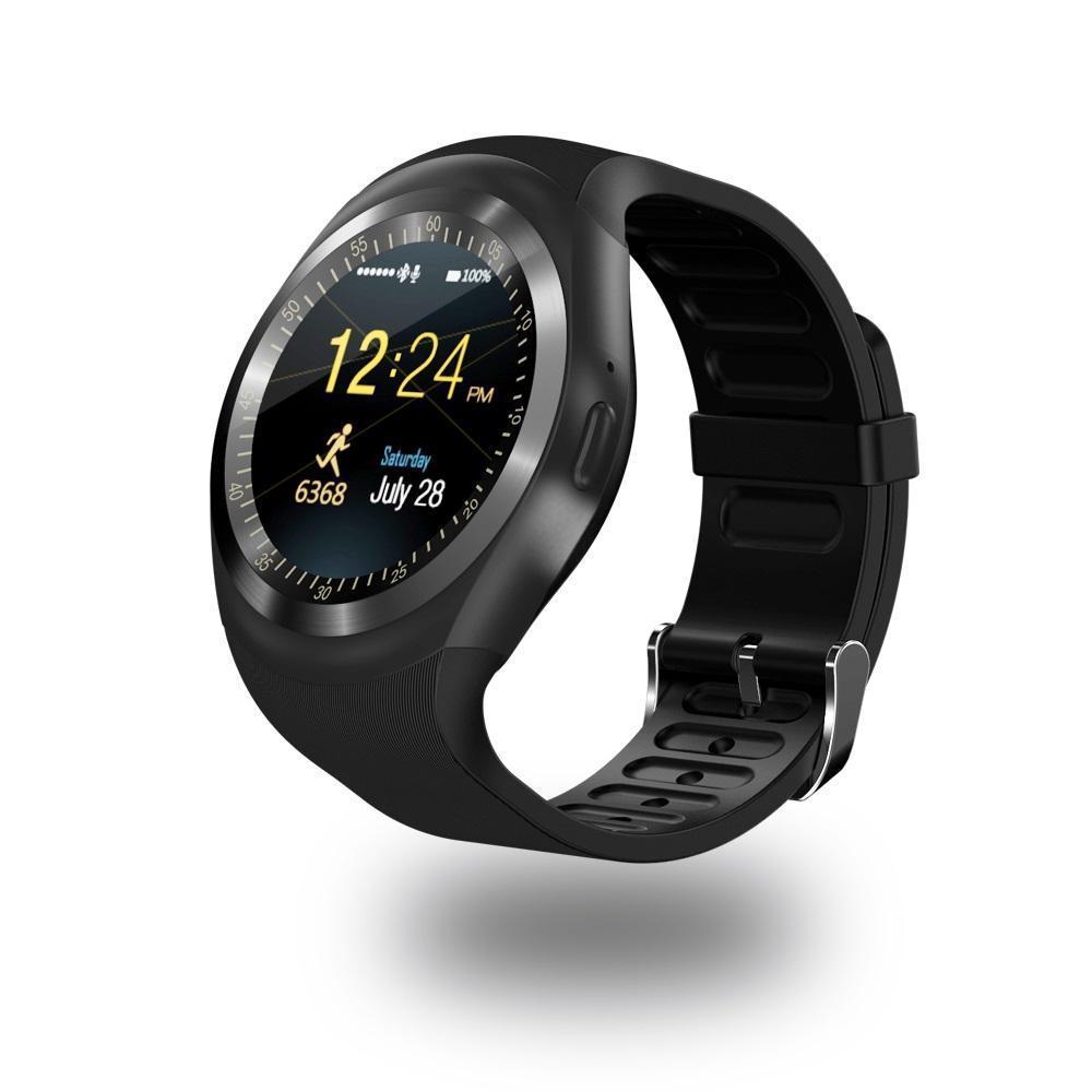 New Runner's Round Bluetooth Wearable Sports Smart Watch for Android Phones - RAPBLUE