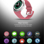 New Runner's Round Bluetooth Wearable Sports Smart Watch for Android Phones - RAPBLUE