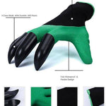 Garden Gloves With Fingertips Claws - RAPBLUE