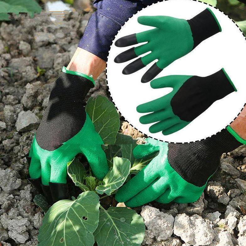 Garden Gloves With Fingertips Claws - RAPBLUE