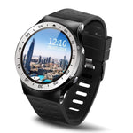 New Quad Core 1.0GHz 8GB ROM Smartwatch Wristwatch Phone Android 5.1 with Heart Rate WiFi Bluetooth - RAPBLUE