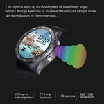 New Quad Core 1.0GHz 8GB ROM Smartwatch Wristwatch Phone Android 5.1 with Heart Rate WiFi Bluetooth - RAPBLUE