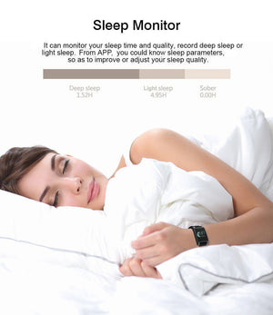 New Smart Watch Waterproof Bluetooth Smart Band Heart Rate Blood Pressure Monitor Pedometer for Android IOS - RAPBLUE