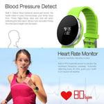 New Smart Watch Bracelet Waterproof Blood Pressure Heart Rate Monitor Fitness Tracker for Android iOS - RAPBLUE