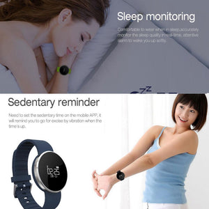 New Smart Watch Bracelet Waterproof Blood Pressure Heart Rate Monitor Fitness Tracker for Android iOS - RAPBLUE