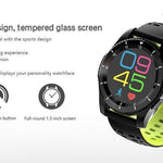 New Smart Watch Phone GPS Heart Rate Monitor Pedometer Blood Press Pedometer Stopwatch for Android IOS - RAPBLUE