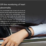 New Heart Rate Blood Pressure Smart Bracelet Activity Tracker for iPhone Android Sleep Pedometer - RAPBLUE