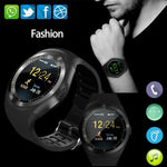 New Simplistic Round Business Smart Watch Support Nano SIM &TF Card with Whatsapp & Facebook for IOS Android - RAPBLUE