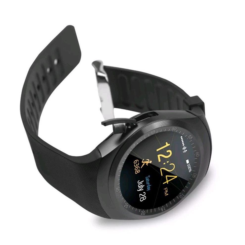 New Simplistic Round Business Smart Watch Support Nano SIM &TF Card with Whatsapp & Facebook for IOS Android - RAPBLUE