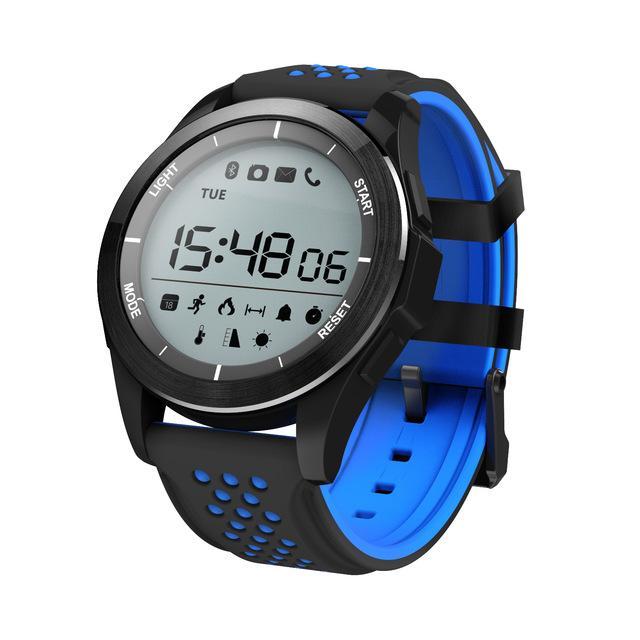 New Outdoor Altitude Meter Smart Watch with Waterproof Pedometer Fitness Tracker Wristwatch for IOS Androids - RAPBLUE