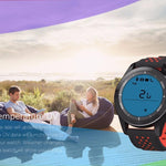 New Outdoor Altitude Meter Smart Watch with Waterproof Pedometer Fitness Tracker Wristwatch for IOS Androids - RAPBLUE
