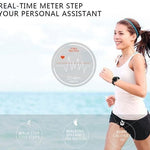 New Health Band Bluetooth Wristband with Blood Pressure Heart Rate Fitness Monitor Smart Watch Bracelet - RAPBLUE