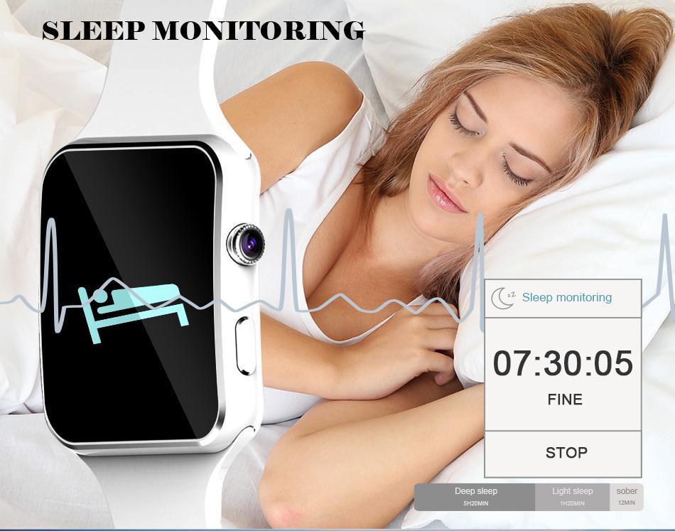 New Stylish Bluetooth Sports Smart Watch with Passometer Camera for Androids - RAPBLUE