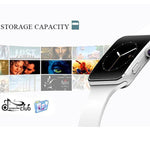 New Stylish Bluetooth Sports Smart Watch with Passometer Camera for Androids - RAPBLUE