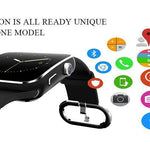 New Stylish Bluetooth Sports Smart Watch with Passometer Camera for Androids - RAPBLUE