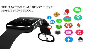 New Stylish Bluetooth Sports Smart Watch with Passometer Camera for Androids - RAPBLUE