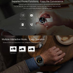 New Leisure Fitness Smartwatch with Social Media T11 Support SIM TF Card Fitness Tracker Smart clock - RAPBLUE