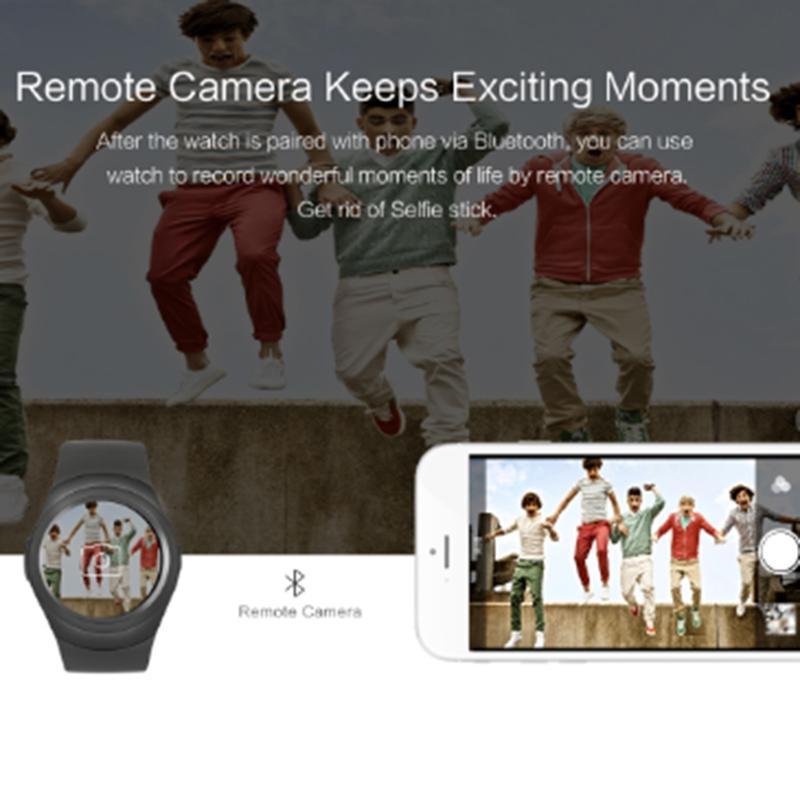 New Leisure Fitness Smartwatch with Social Media T11 Support SIM TF Card Fitness Tracker Smart clock - RAPBLUE