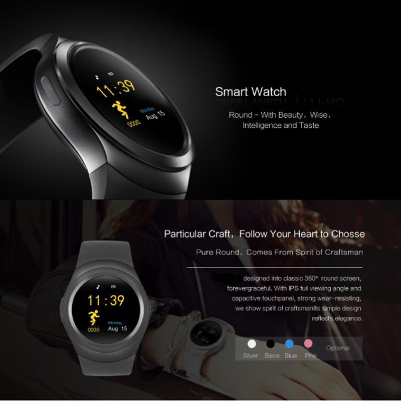 New Leisure Fitness Smartwatch with Social Media T11 Support SIM TF Card Fitness Tracker Smart clock - RAPBLUE