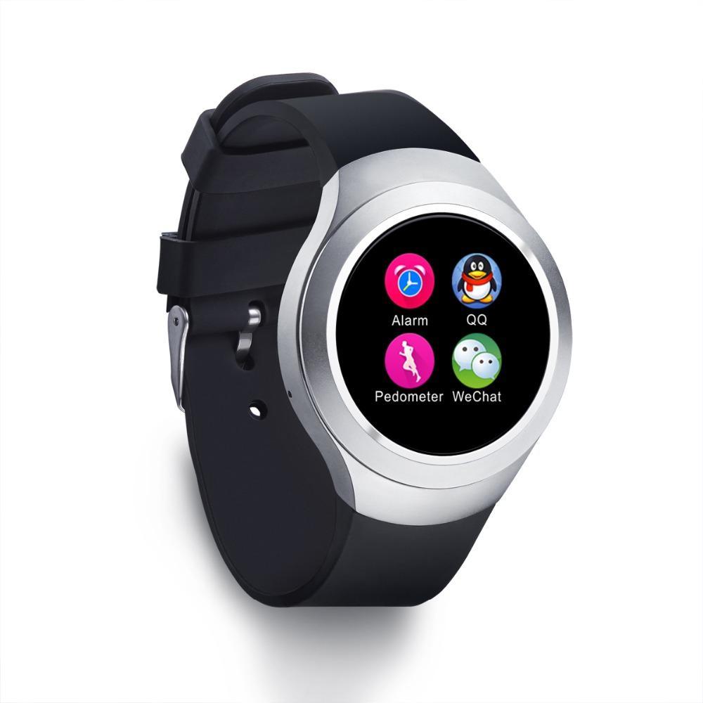 New IPS Round Screen Bluetooth Anti-Lost Android Sport Smart Watch Clock Support SIM Card TF card - RAPBLUE