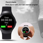 New IPS Round Screen Bluetooth Anti-Lost Android Sport Smart Watch Clock Support SIM Card TF card - RAPBLUE