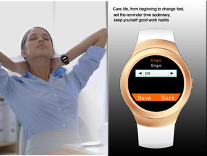 New IPS Round Screen Bluetooth Anti-Lost Android Sport Smart Watch Clock Support SIM Card TF card - RAPBLUE