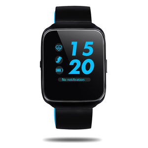 Bluetooth Sports Smartwatch Heart Rate Blood Pressure Monitor Smart Band for Android IOS - RAPBLUE