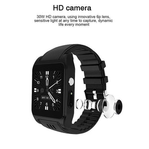 New Casual Bluetooth Smart Watch Android 4.4.2 Camera Support 3G Wifi Single Nano SIM Card - RAPBLUE