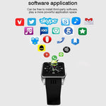 New Casual Bluetooth Smart Watch Android 4.4.2 Camera Support 3G Wifi Single Nano SIM Card - RAPBLUE