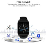 New Casual Bluetooth Smart Watch Android 4.4.2 Camera Support 3G Wifi Single Nano SIM Card - RAPBLUE