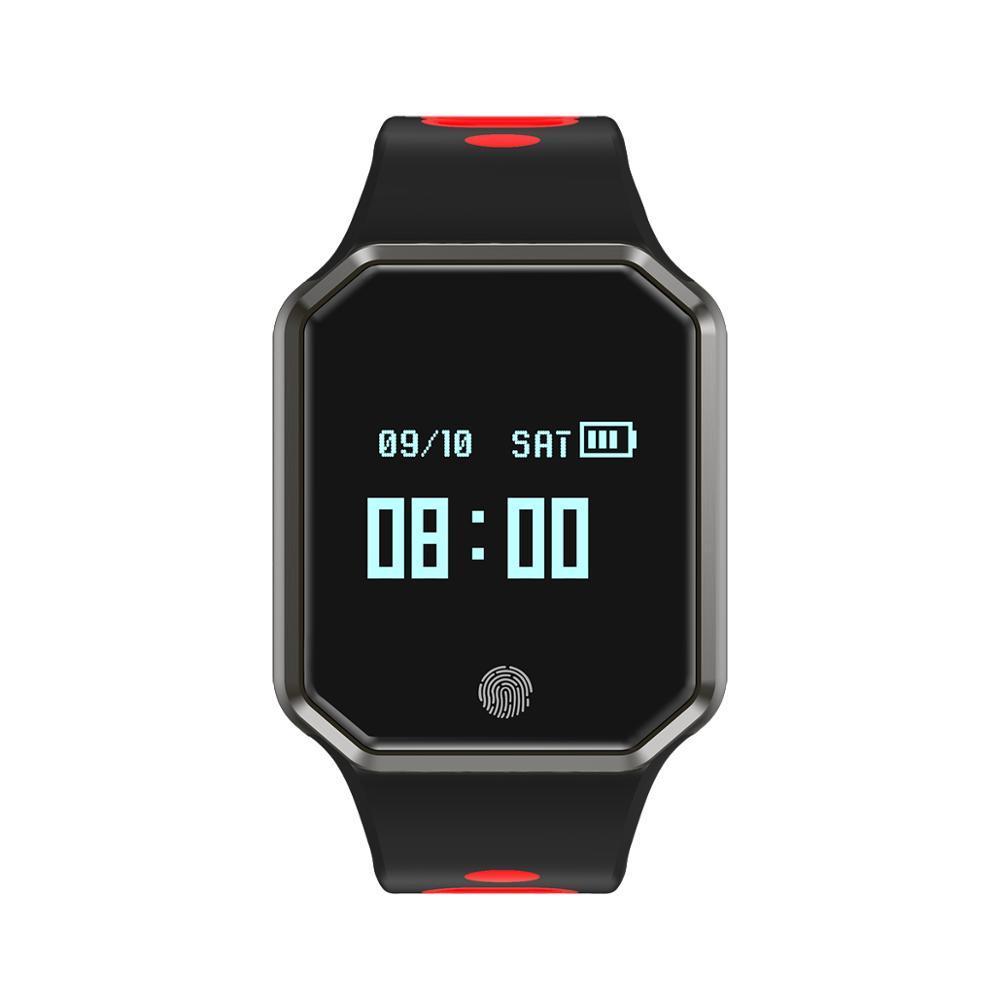 New Stylish Smart Wristband Heart Rate Monitor Fitness Tracker Waterproof Smart Watch - RAPBLUE