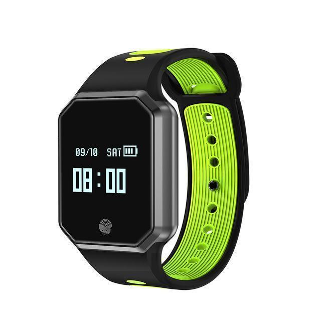 New Stylish Smart Wristband Heart Rate Monitor Fitness Tracker Waterproof Smart Watch - RAPBLUE