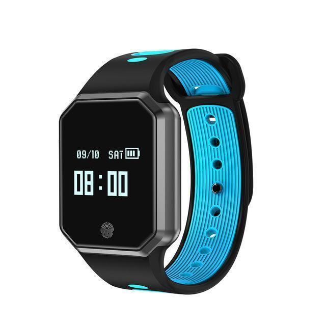 New Stylish Smart Wristband Heart Rate Monitor Fitness Tracker Waterproof Smart Watch - RAPBLUE