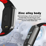New Stylish Smart Wristband Heart Rate Monitor Fitness Tracker Waterproof Smart Watch - RAPBLUE